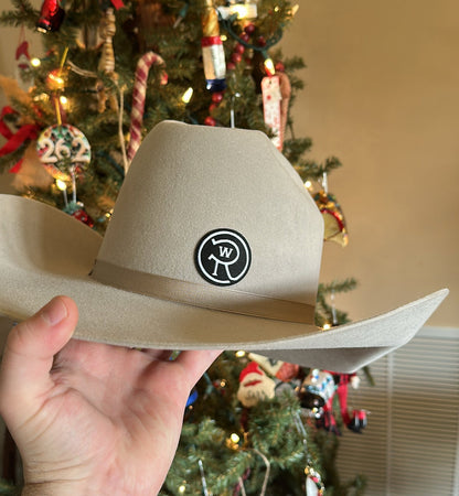 Rank Western Cowboy Hat Patch